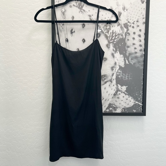 Diane Von Furstenberg Other - Dian von Furstenberg Silk Black Slip Dress
